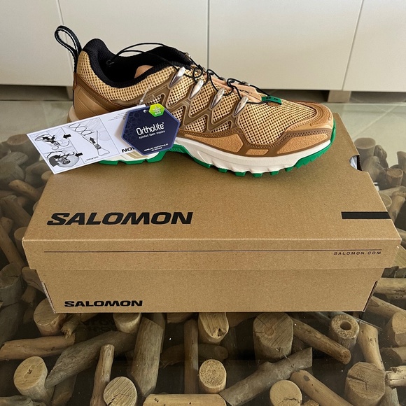 SALOMON CS + OG Taffy Jolly Green Sneakers - Picture 1 of 10